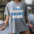 Super Proud Grandparent Of 2025 Graduate Graduation Family Women's Comfort Colors T-Shirt Gray