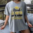 Super Proud Little Sister Of 2025 Graduate Graduation Family Women's Comfort Colors T-Shirt Gray