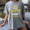Super Proud Sister Of 2025 Graduate Senior Graduation Family Women's Comfort Colors T-Shirt Gray