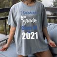 I Survived 5th Grade Class Of 2021 Quarantined Graduation 2 Women's Comfort Colors T-Shirt Gray