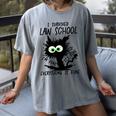 I Survived Law School Graduation 2025 2026 Women's Comfort Colors T-Shirt Gray