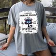 I Survived Nursing School Graduation 2025 Women's Comfort Colors T-Shirt Gray