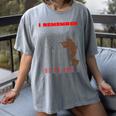 T-Shirt In Memory Of Soldiers Women's Comfort Colors T-Shirt Gray