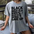 Taekwondo Belt Club Graduation Women's Comfort Colors T-Shirt Gray