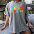 Team Pre-K Shirt Teacher Boy Girl Back To School Graduation Women's Comfort Colors T-Shirt Gray