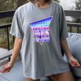Temporal Trends Vaporwave Style Retro Nostalgia Look Women's Comfort Colors T-Shirt Gray Temporal Trends Vaporwave Style Retro Nostalgia Look Women's Comfort Colors T-Shirt Gray