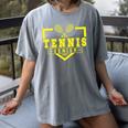 Tennis Senior Night Tennis Senior 2025 Graduation 20 Women's Comfort Colors T-Shirt Gray