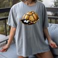 Timid Turtle Cute Introvert Misanthropic Antisocial Women's Comfort Colors T-Shirt Gray