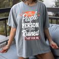 I Used To Be a People Person Antisocial Introvert Women's Comfort Colors T-Shirt Gray