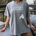 I Used To Be A People Person Introvert Women's Comfort Colors T-Shirt Gray I Used To Be A People Person Introvert Women's Comfort Colors T-Shirt Gray