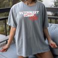 Veterinary School Graduation Class Of 2018 Women's Comfort Colors T-Shirt Gray