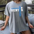Volleyball Senior Night Volleyball Senior 2025 Graduation 23 Women's Comfort Colors T-Shirt Gray