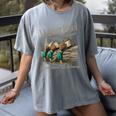 Waterfowl Classic Duck Hunting Marsh To Memory Mallard Women's Comfort Colors T-Shirt Gray