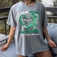 I Wear Green In Memory Of My Grandma Liver Cancer Awareness Women's Comfort Colors T-Shirt Gray I Wear Green In Memory Of My Grandma Liver Cancer Awareness Women's Comfort Colors T-Shirt Gray