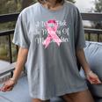 I Wear Pink In Memory Of My Daughter Breast Cancer Awareness Women's Comfort Colors T-Shirt Gray I Wear Pink In Memory Of My Daughter Breast Cancer Awareness Women's Comfort Colors T-Shirt Gray