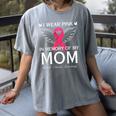 I Wear Pink In Memory Of My Mom Shirt Angel In Heaven Memory Women's Comfort Colors T-Shirt Gray I Wear Pink In Memory Of My Mom Shirt Angel In Heaven Memory Women's Comfort Colors T-Shirt Gray
