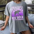 I Wear Purple In Memory Of My Dad Alzheimer's Awareness Day Women's Comfort Colors T-Shirt Gray I Wear Purple In Memory Of My Dad Alzheimer's Awareness Day Women's Comfort Colors T-Shirt Gray
