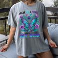 I Wear Teal Purple In Memory Of My Dad Suicide Awareness Women's Comfort Colors T-Shirt Gray