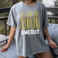 We Out WeOut Class Of 2018 Senior Graduation Women's Comfort Colors T-Shirt Gray