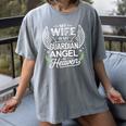 My Wife Is My Guardian Angel In Heaven Memory Memorial Women's Comfort Colors T-Shirt Gray My Wife Is My Guardian Angel In Heaven Memory Memorial Women's Comfort Colors T-Shirt Gray