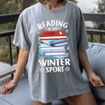 Winter Reading Book Bookworm Winter Women's Comfort Colors T-Shirt Gray Winter Reading Book Bookworm Winter Women's Comfort Colors T-Shirt Gray