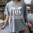 My Yaya Is My Guardian Angel In Loving Memorial Memory Tee Women's Comfort Colors T-Shirt Gray My Yaya Is My Guardian Angel In Loving Memorial Memory Tee Women's Comfort Colors T-Shirt Gray