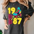 1987 Retro Raised In The 80s Old School Nostalgia Vibes Women's Comfort Colors T-Shirt Pepper