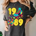 1989 Retro Raised In The 80s Old School Nostalgia Vibes Women's Comfort Colors T-Shirt Pepper