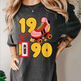 1990 Retro Raised On 90s Music Old School Nostalgia Punk Women's Comfort Colors T-Shirt Pepper 1990 Retro Raised On 90s Music Old School Nostalgia Punk Women's Comfort Colors T-Shirt Pepper