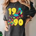 1990 Retro Raised In The 90s Old School Nostalgia Vibes Women's Comfort Colors T-Shirt Pepper 1990 Retro Raised In The 90s Old School Nostalgia Vibes Women's Comfort Colors T-Shirt Pepper