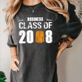 2018 Business Graduation Shirt Business Major Women's Comfort Colors T-Shirt Pepper