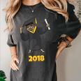 2018 Graduation Shirts Sloth Lovers For Women Teens Women's Comfort Colors T-Shirt Pepper