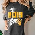 2019 High School Graduation Shirt Gamer Graduate Women's Comfort Colors T-Shirt Pepper