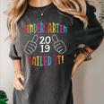 2019 Kindergarten Graduation Women's Comfort Colors T-Shirt Pepper