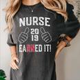 2019 Nurse RN Graduation Women's Comfort Colors T-Shirt Pepper