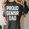 2019 Senior Dad High School Graduation Party SEN19R T Shirt Women's Comfort Colors T-Shirt Pepper