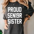 2019 Senior Sister SEN19R Class Graduation Party T Shirt Women's Comfort Colors T-Shirt Pepper