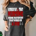 2020 Graduation Nurses RN LPN NP Women's Comfort Colors T-Shirt Pepper