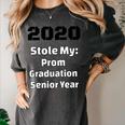 2020 Stole My Prom Graduation Senior Year Class Of 2020 Women's Comfort Colors T-Shirt Pepper