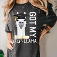 2022 Graduate Graduation For Him Her Got My Dip-Llama Women's Comfort Colors T-Shirt Pepper