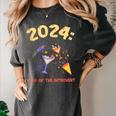 2024 Year Of The Introvert New Year Adventures Women's Comfort Colors T-Shirt Pepper 2024 Year Of The Introvert New Year Adventures Women's Comfort Colors T-Shirt Pepper