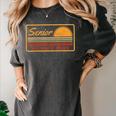 2025 Graduation Highschool Senior Sunset Women's Comfort Colors T-Shirt Pepper