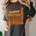 2026 Basketball Senior Brother Graduation Matching Family Women's Comfort Colors T-Shirt Pepper