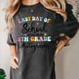 2026 Last Day Of School Autograph 8th Grade Graduation Party Women's Comfort Colors T-Shirt Pepper