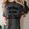 2nd Grade Graduation Boy Girl Graduate Education Women's Comfort Colors T-Shirt Pepper