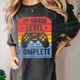 2nd Grade Level Complete Graduation Student Video Gamer Women's Comfort Colors T-Shirt Pepper