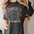 37th Birthday Women Book Lovers Chapter 37 Its My Birthday Women's Comfort Colors T-Shirt Pepper