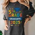 5th Grade Graduation 2025 Graphic – Class Of 2025 Theme Women's Comfort Colors T-Shirt Pepper