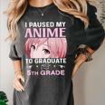 5th Grade Graduation Anime 2025 Graduate Elementary Girls Women's Comfort Colors T-Shirt Pepper