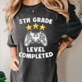 5th Grade Graduation Video Gamer Tee Women's Comfort Colors T-Shirt Pepper